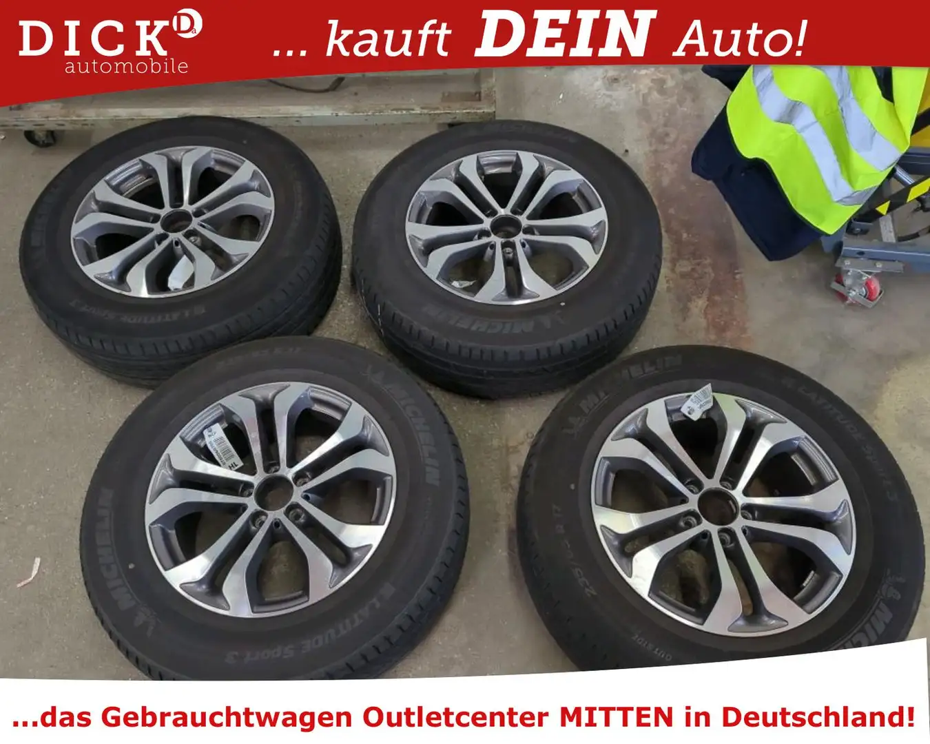 Mercedes-Benz GLC 220 d 4Mat 9G LED/NAVI/ACC/HUD/AHK/360°/8Fa Silber - 2