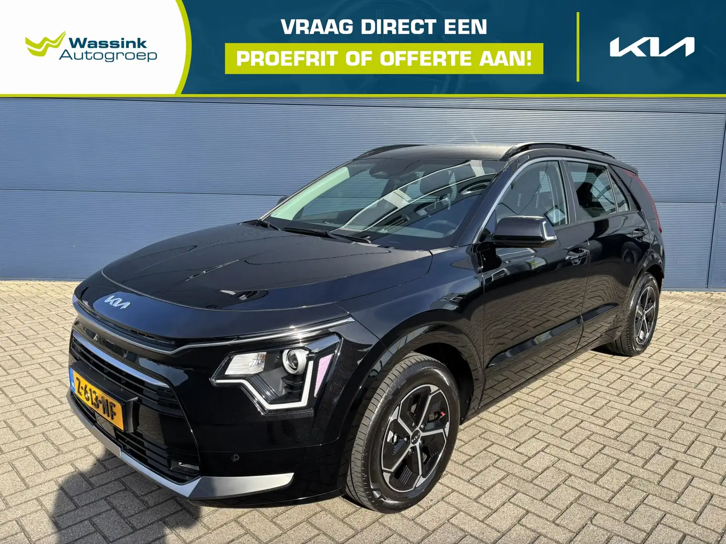 Kia Niro 1.6 GDi Hybrid 141pk DCT6 DynamicLine | Navigatie Zwart - 1
