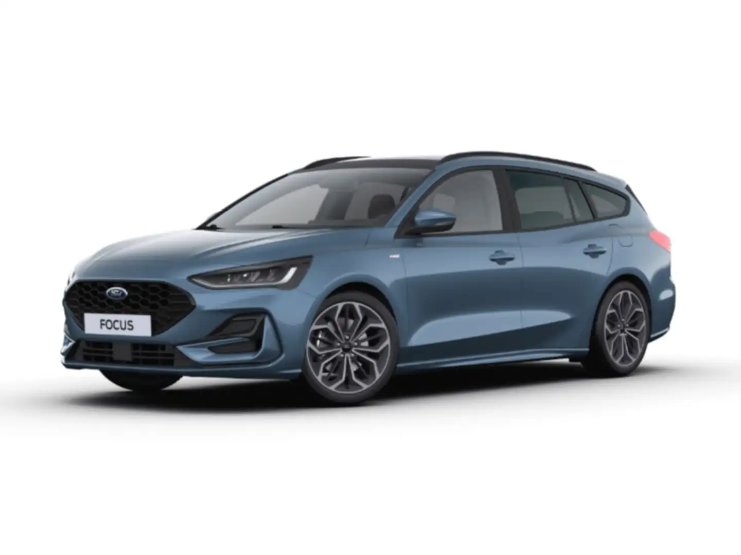 Ford Focus Wagon 1.0 EcoBoost Hybrid ST Line X | Achteruitrij Blauw - 1