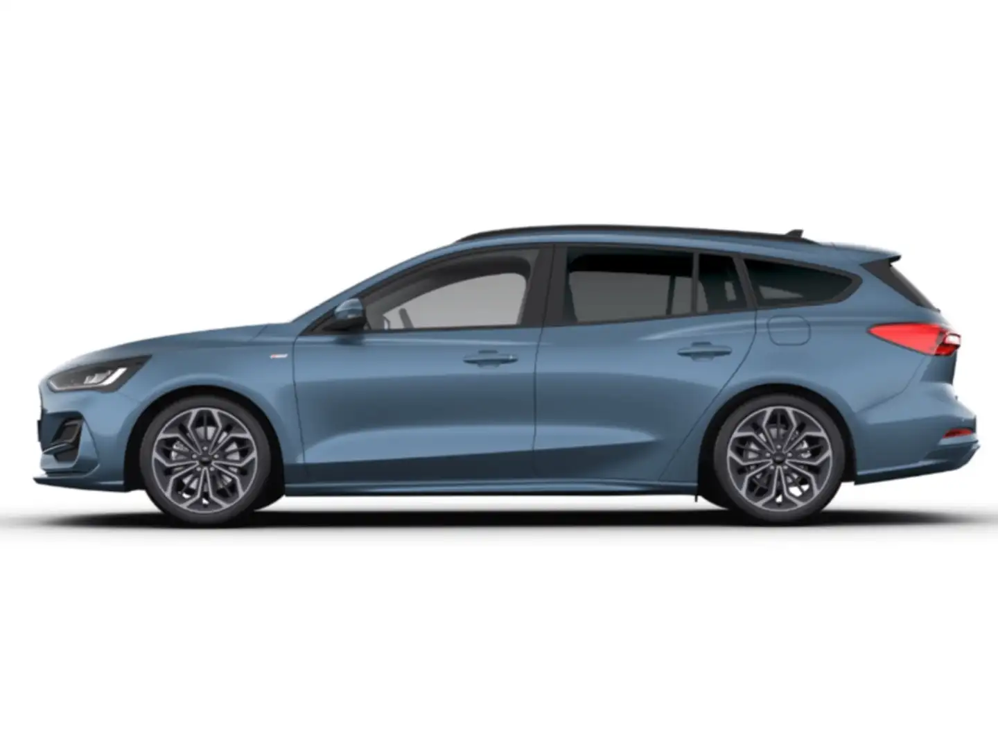 Ford Focus Wagon 1.0 EcoBoost Hybrid ST Line X | Achteruitrij Blauw - 2