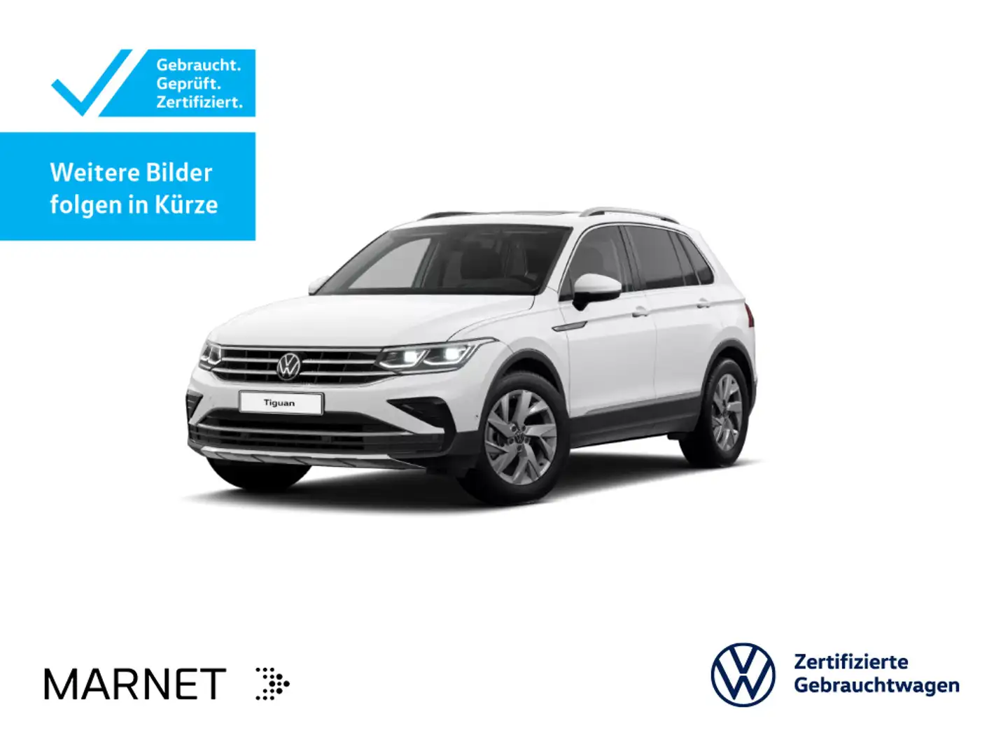 Volkswagen Tiguan 2.0 TDI DSG Elegance 4Motion Navi*AHK*Pan Blanc - 1
