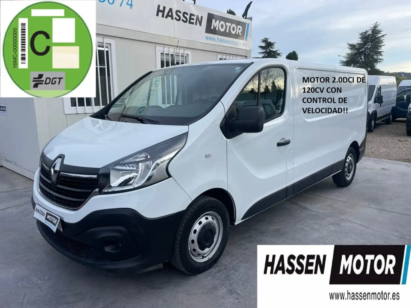 Renault Trafic Furgón 29 L2H1 Energy BluedCi 88kW Blanc - 1