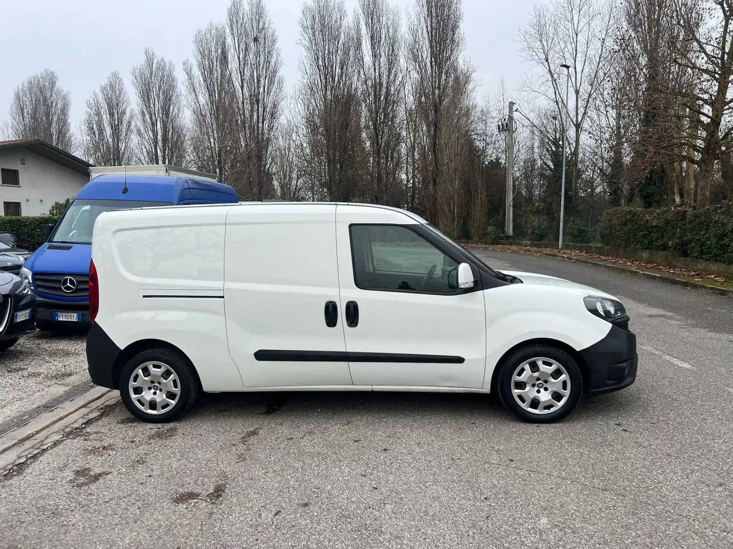 Fiat Doblo Doblò 1.6 MJT 105CV PL-TN Cargo Maxi Lamierato SX Weiß - 2