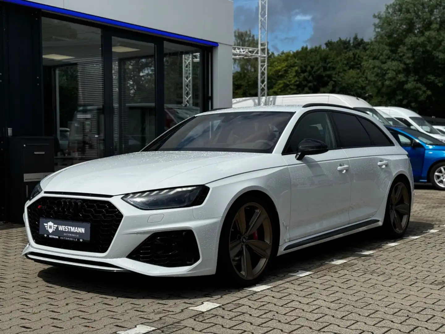 Audi RS4 RS 4 Avant 2.9 TFSI QUATTRO/NAVI/LED/MATRIX Blanc - 1