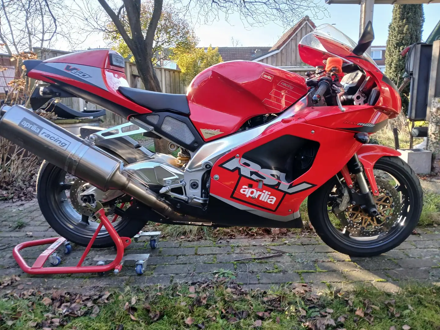 Aprilia RSV Mille 60°V Twin Rojo - 1