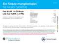 Volkswagen Golf 8 LIFE 1.0 TSI NAVI LED ACC Grau - thumbnail 2