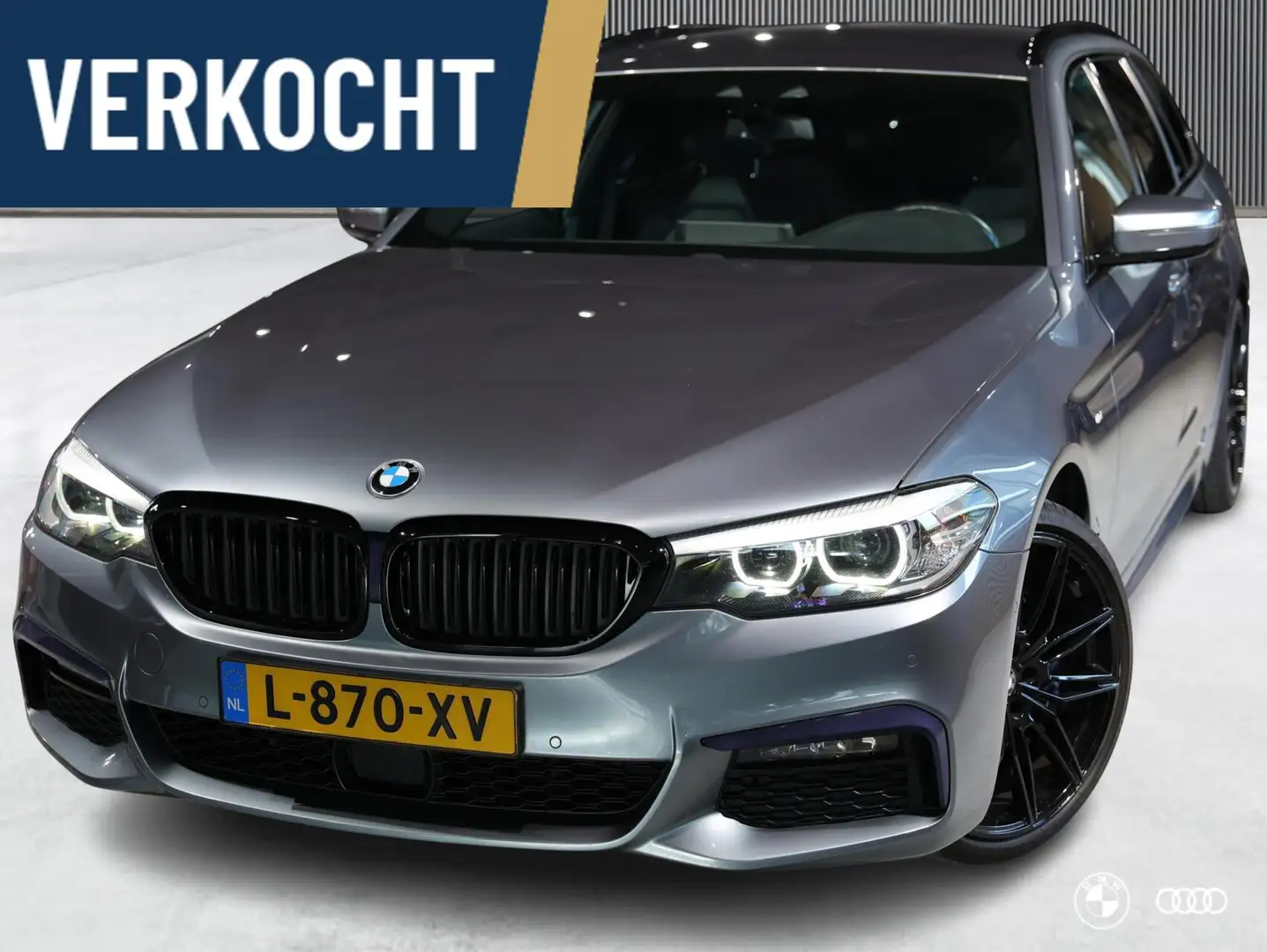 BMW 530 530i M SPORT / ACC / HIFI / TREKHAAK / DAB+ / 19" Gris - 1