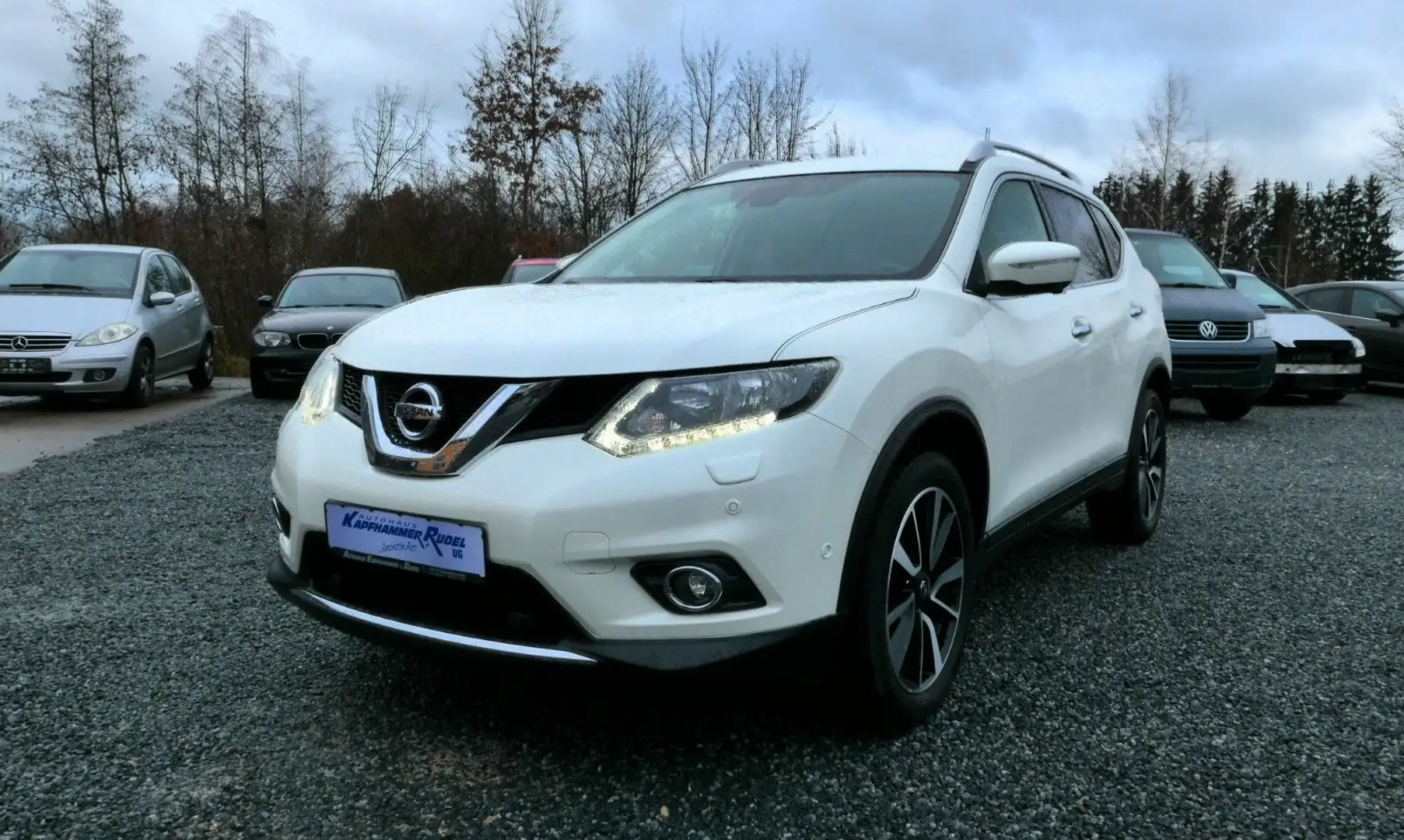 Nissan X-Trail N-Vision /360°Kamera/SHZ/AUTOMATIK Blanco - 1
