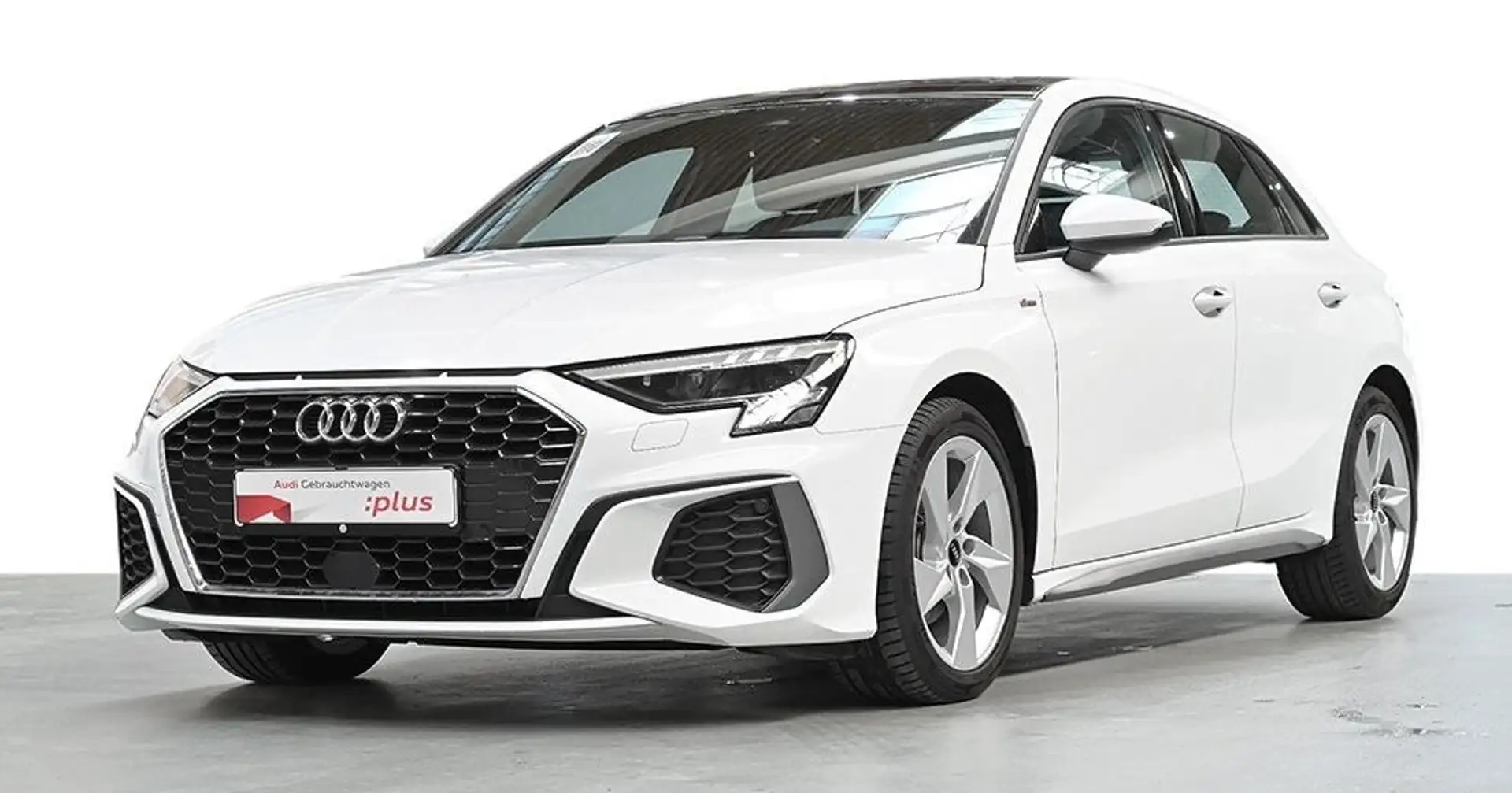 Audi A3 Sportback 35 tdi 150cv s line s tronic 2022 Blanc - 1