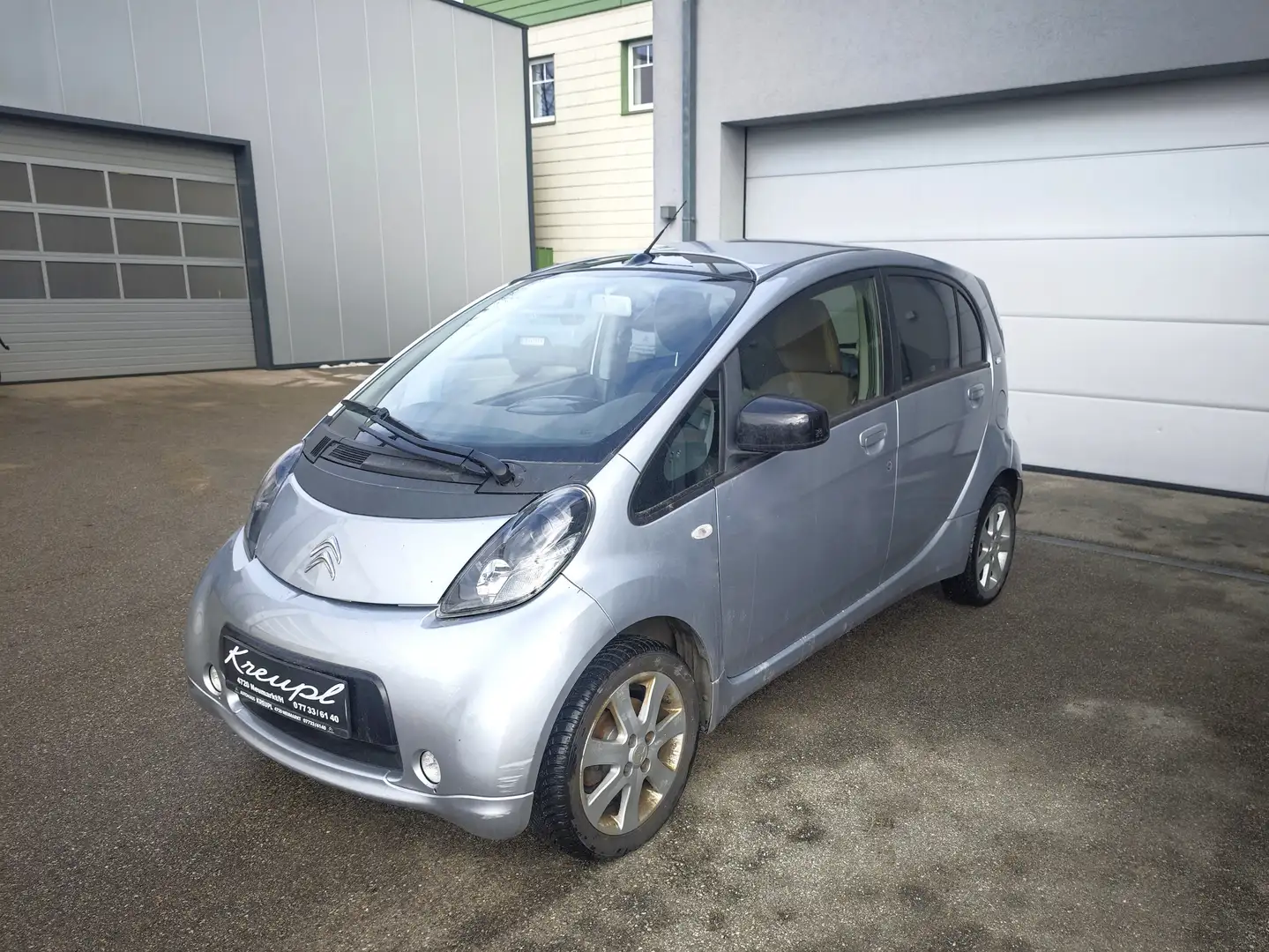 Citroen C-Zero elektro, NP € 19.990,- günstiger Unterhalt! Silber - 1