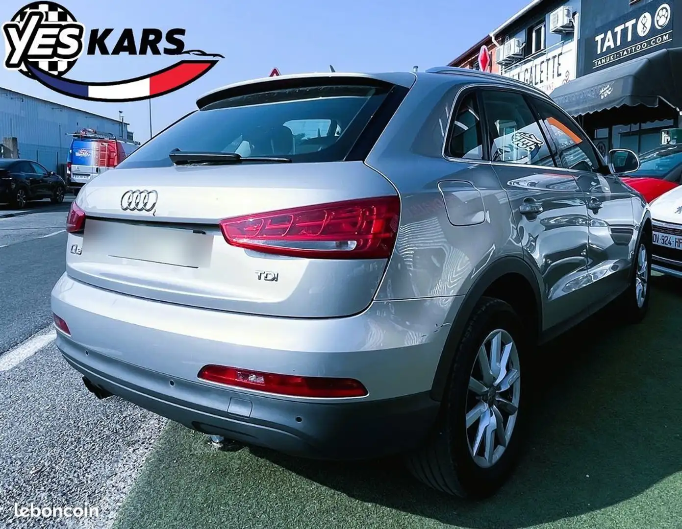 Audi Q3 2.0 TDI 140ch Beige - 2