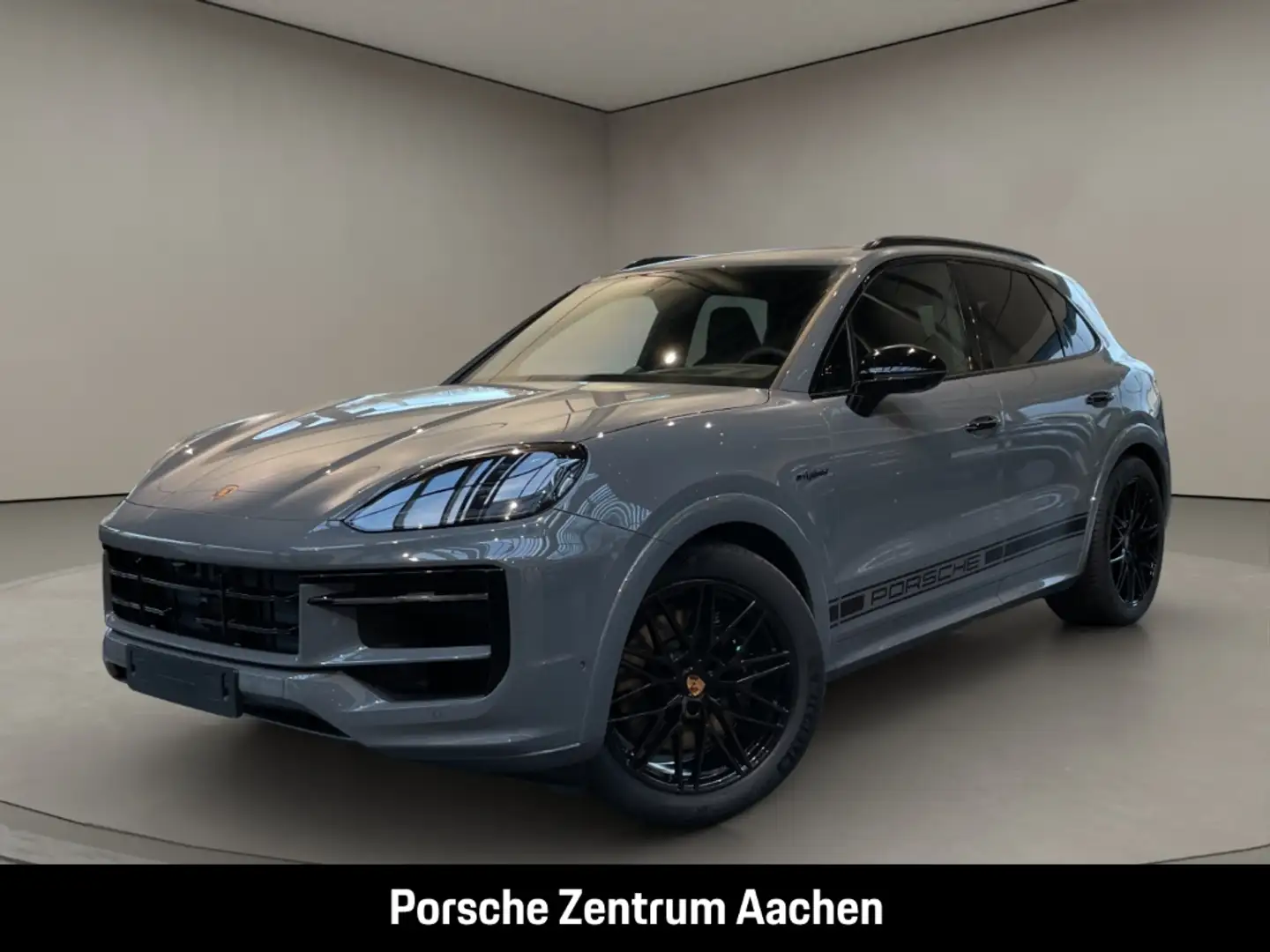 Porsche Cayenne E-Hybrid Black Edition HA-Lenkung BOSE Grau - 1