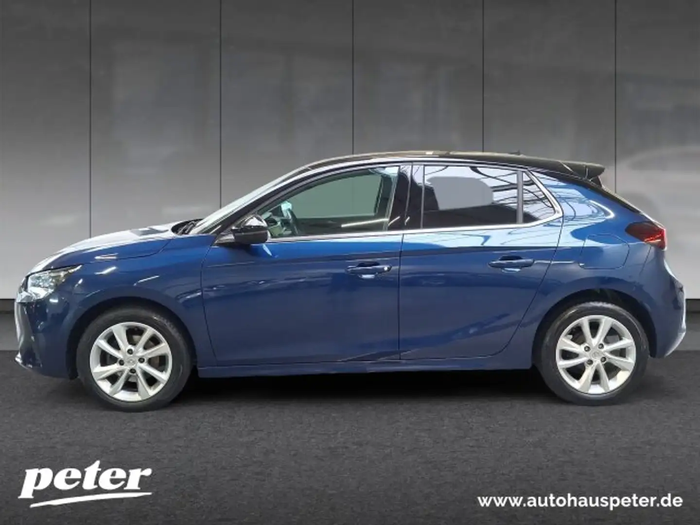 Opel Corsa Corsa F 1.2 Elegance Klimaautomatik Sitzheizung Allwetter Bleu - 2