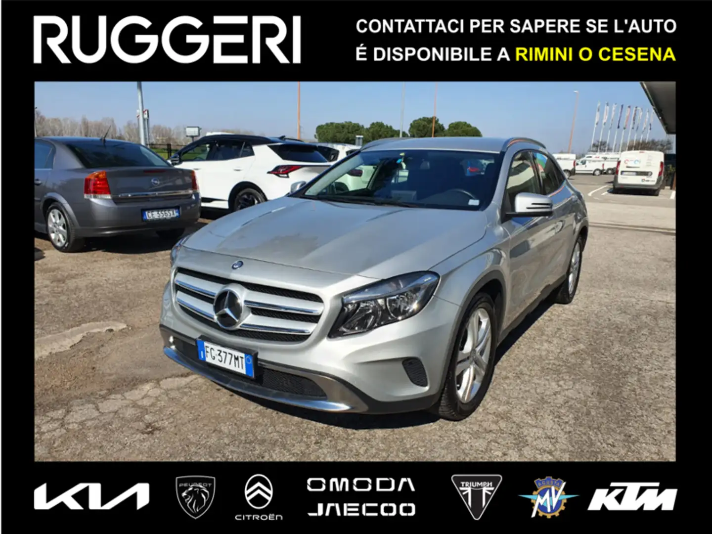 Mercedes-Benz GLA 180 GLA 180 d Automatic Sport Plateado - 1