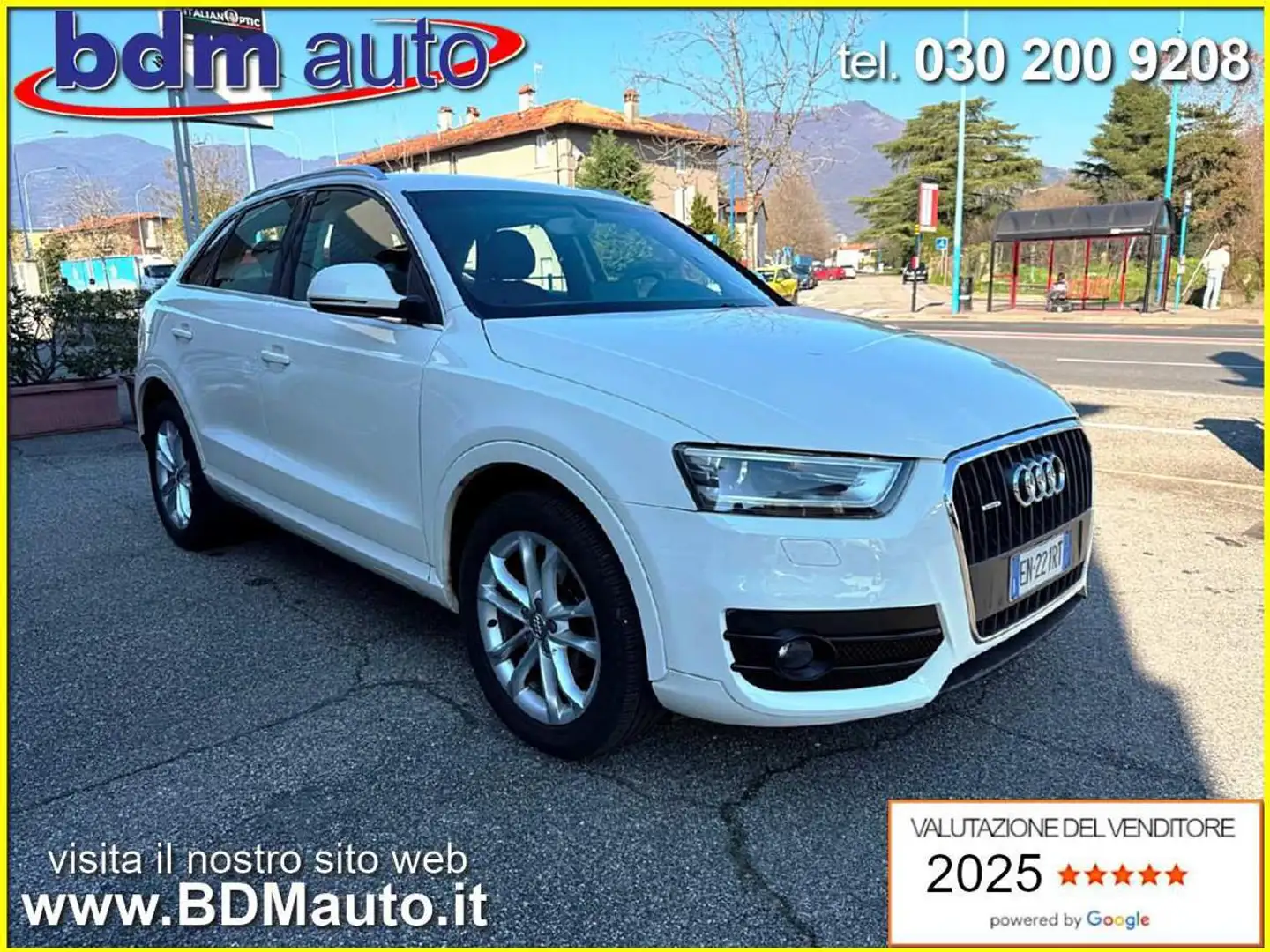 Audi Q3 2.0 TDI 177 CV quattro S tronic Advanced Plus Bianco - 2