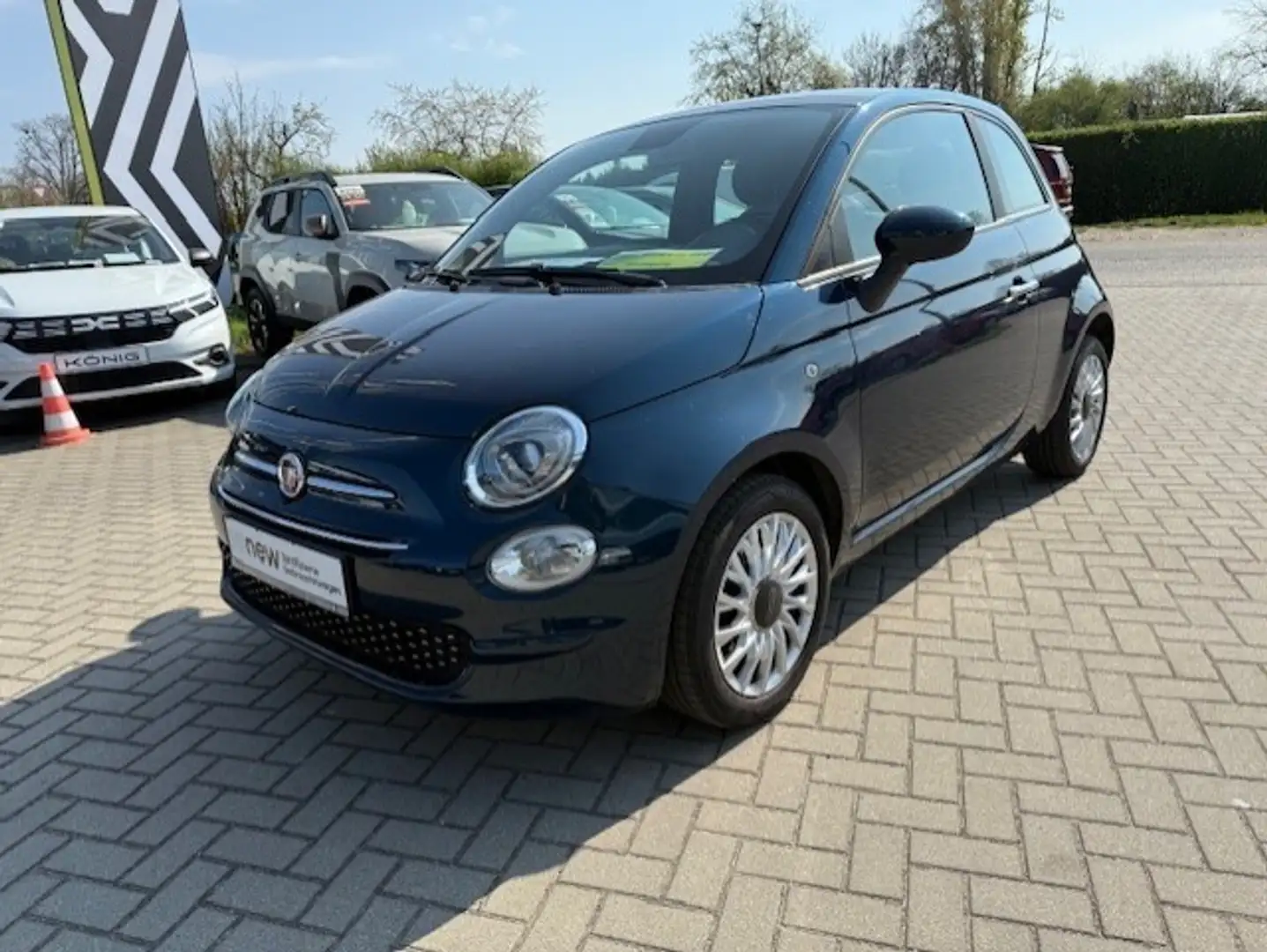 Fiat 500 1.0 Hybrid GSE LOUNGE Klima Carplay Tempomat Blau - 1