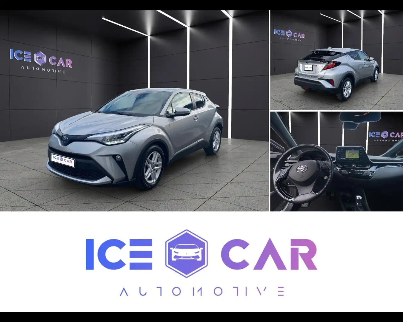 Toyota C-HR (2016-2023) - C-HR 1.8 Hybrid E-CVT Lounge Gris - 1