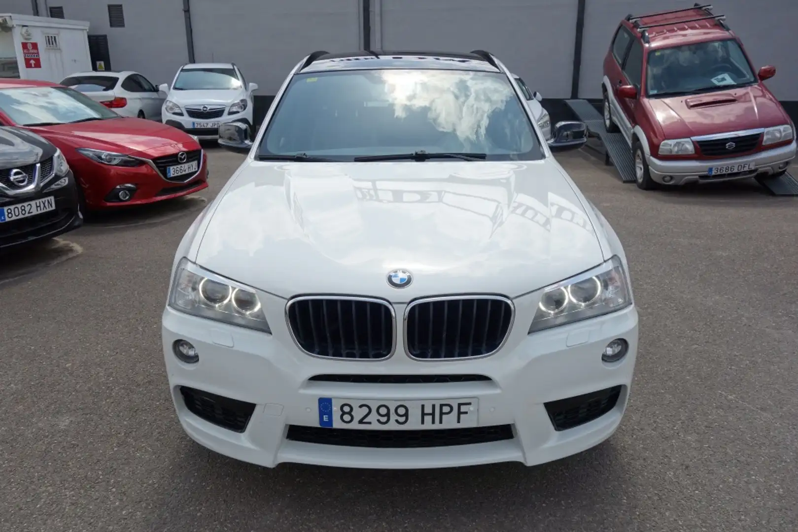 BMW X3 xDrive 20dA Blanco - 2