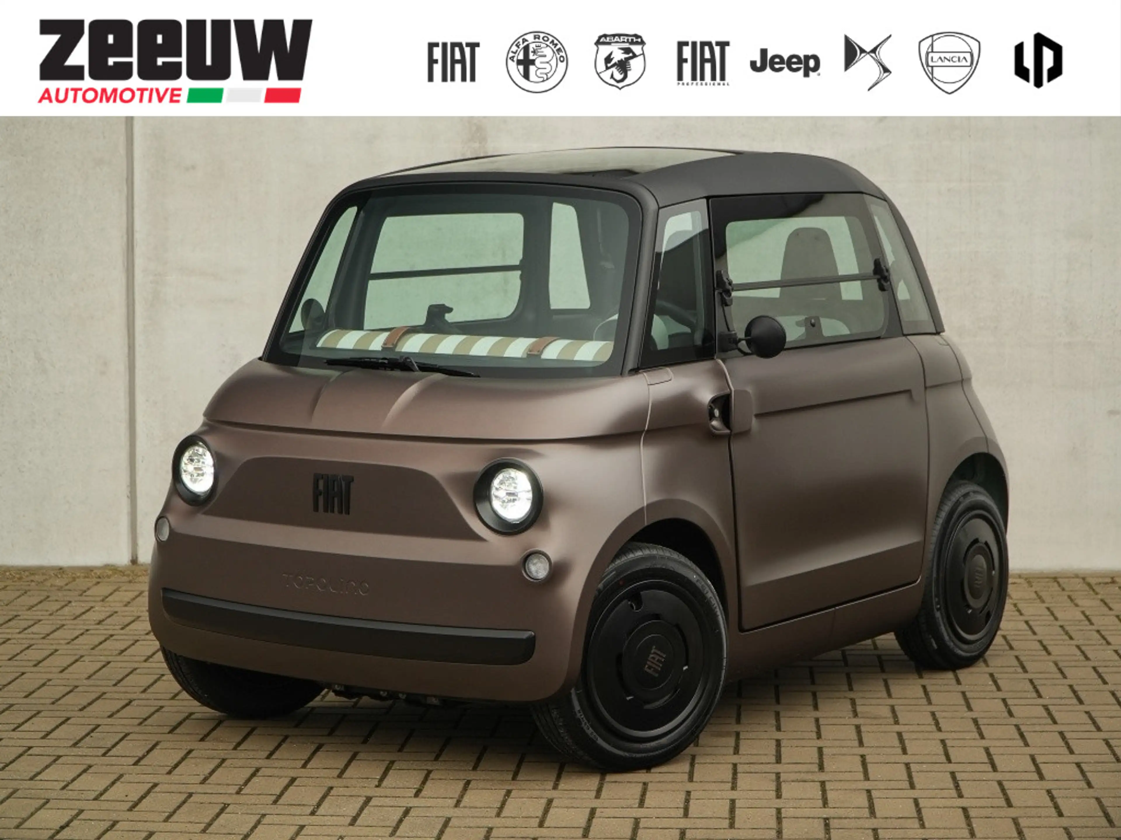 Fiat Topolino "Barista Edition" | Moka Matt