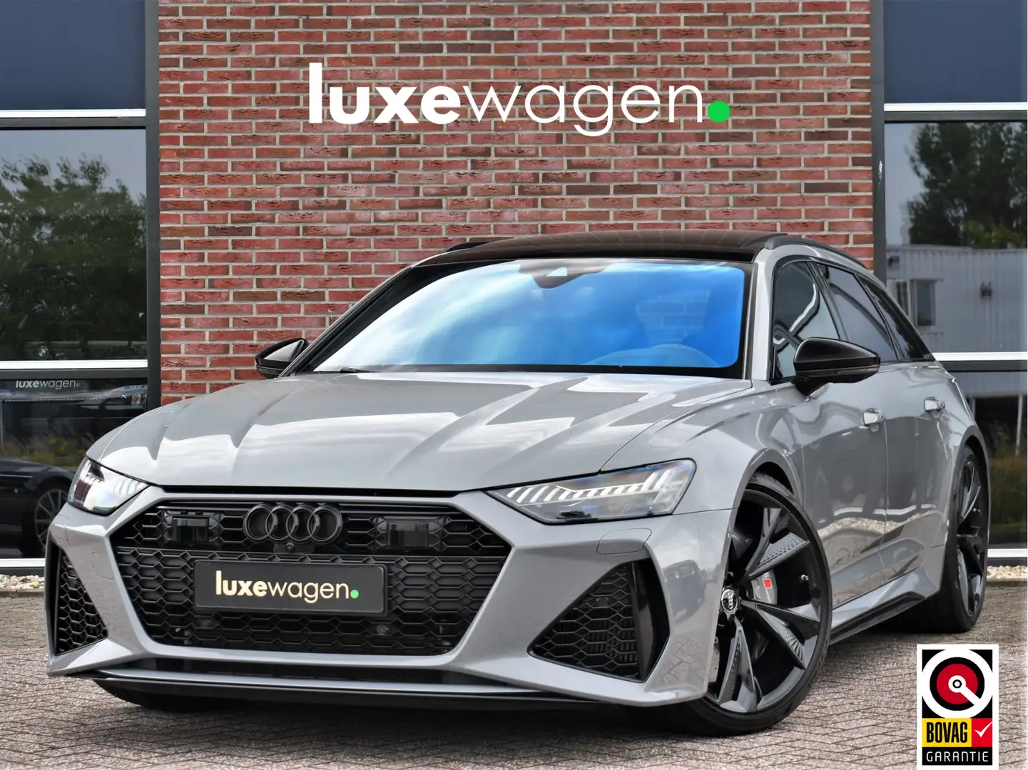 Audi RS6 Avant 4.0 TFSI quattro DynPlus Pano Nardo Design S Grau - 1