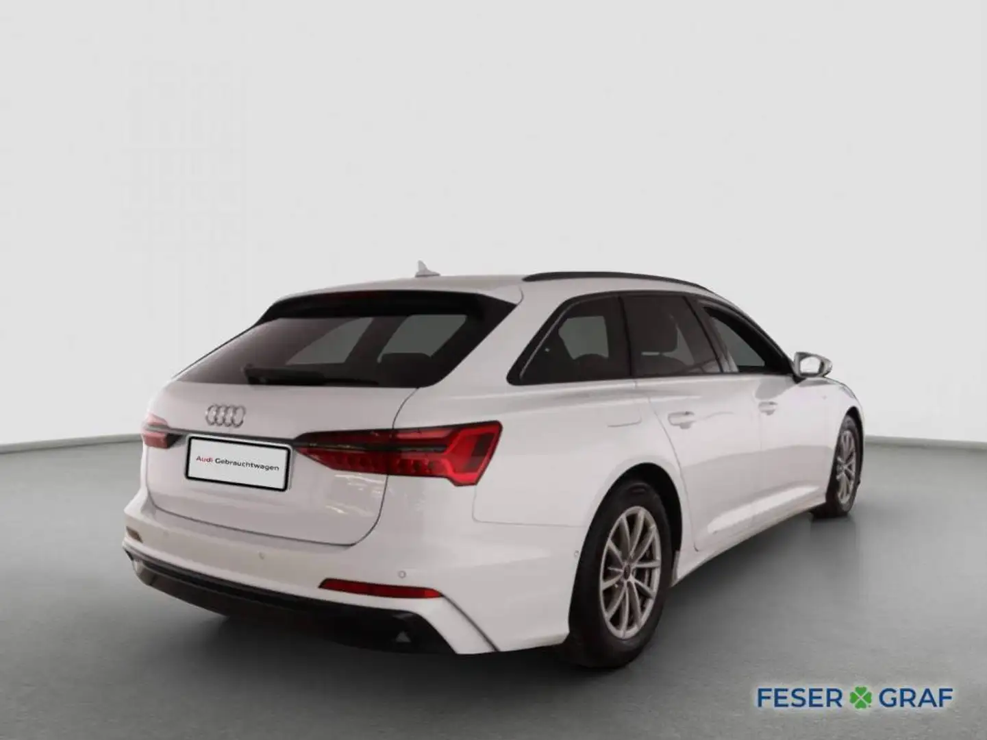 Audi A6 Avant S line 40 TDI S tronic S 150(204 Weiß - 2