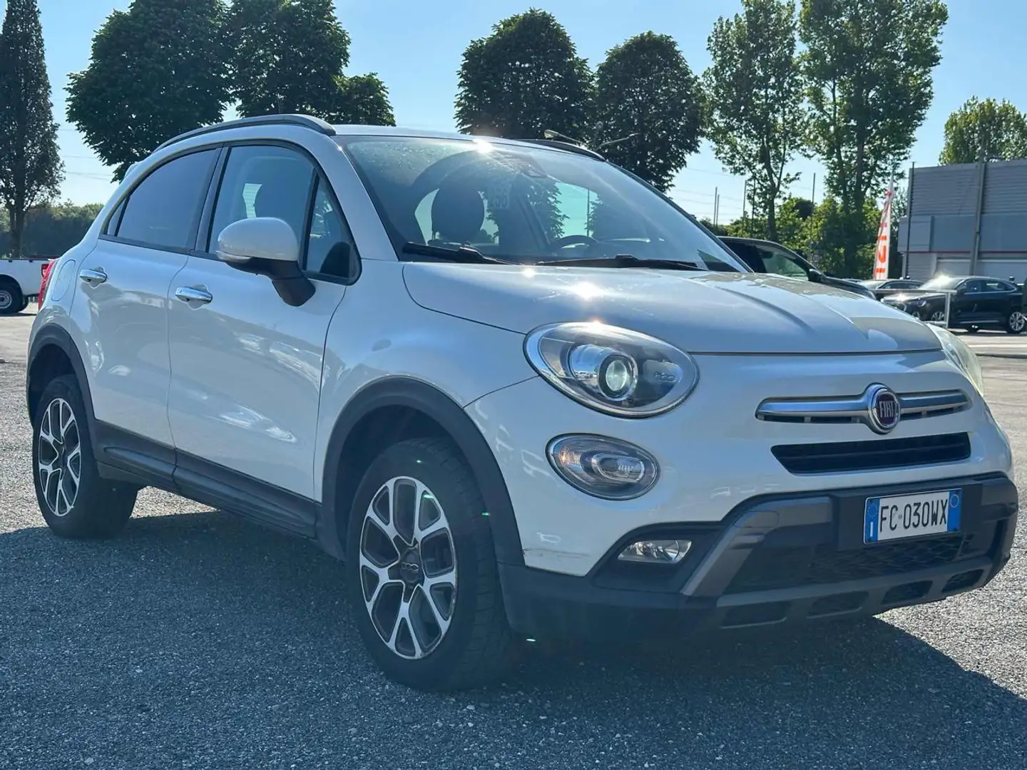 Fiat 500X 2.0 MultiJet 140 CV 4x4 Cross plus Blanc - 2