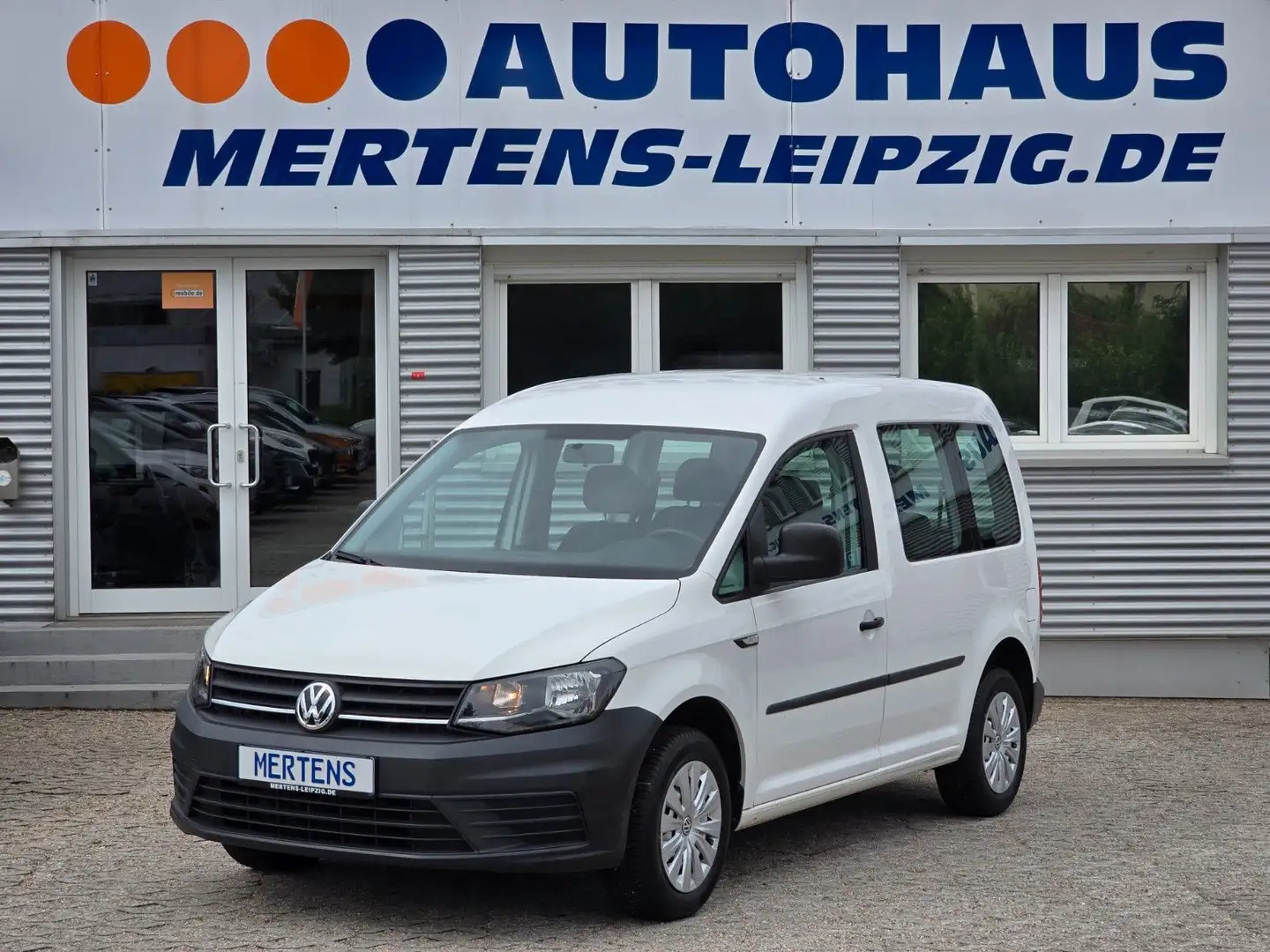 Volkswagen Caddy Kombi EcoProfi BMT Klima Sound FH Weiß - 1