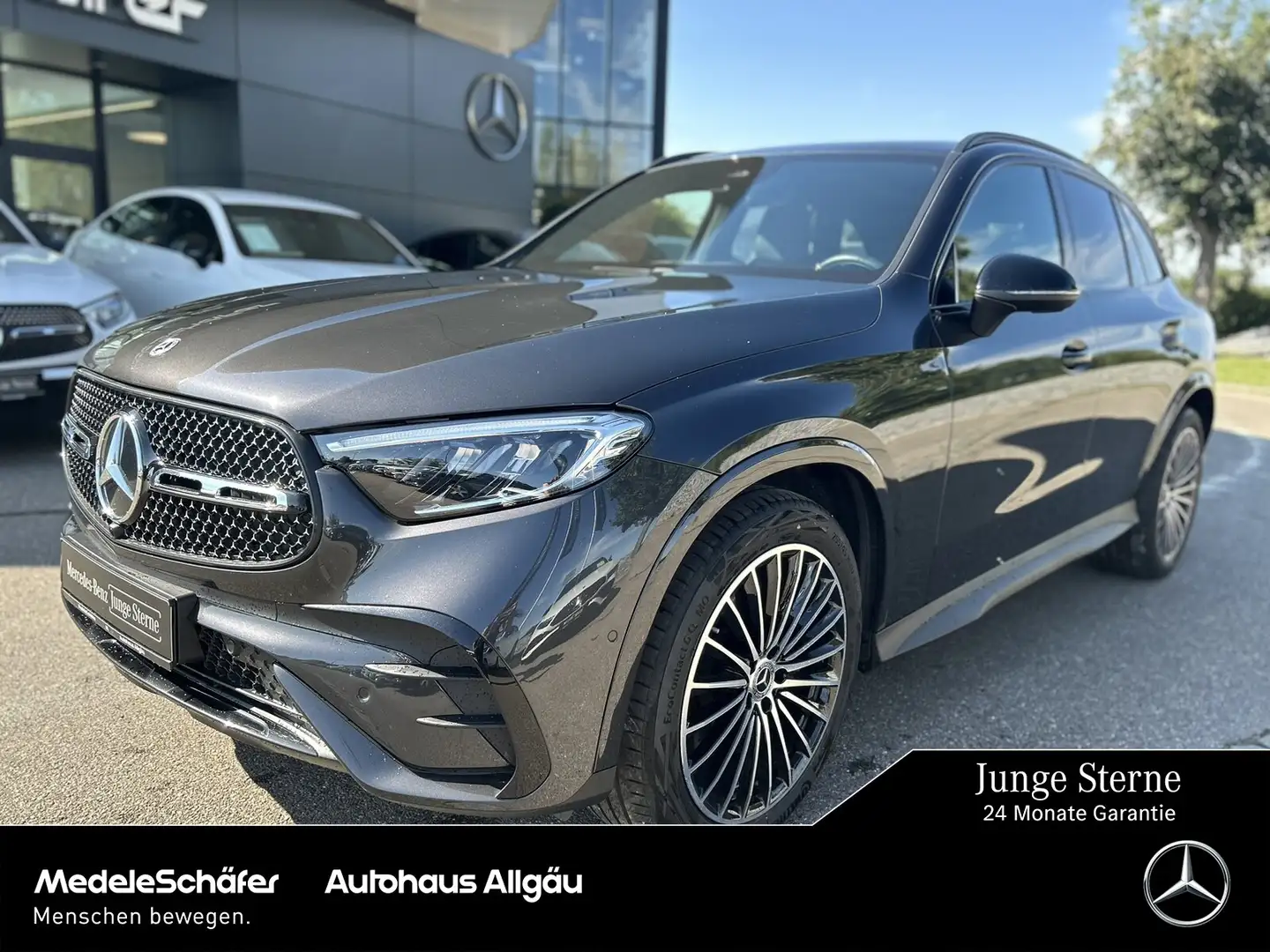 Mercedes-Benz GLC 220 GLC 220 d 4M AMG Night AHK Sound EasyP 20" Sport Grau - 1