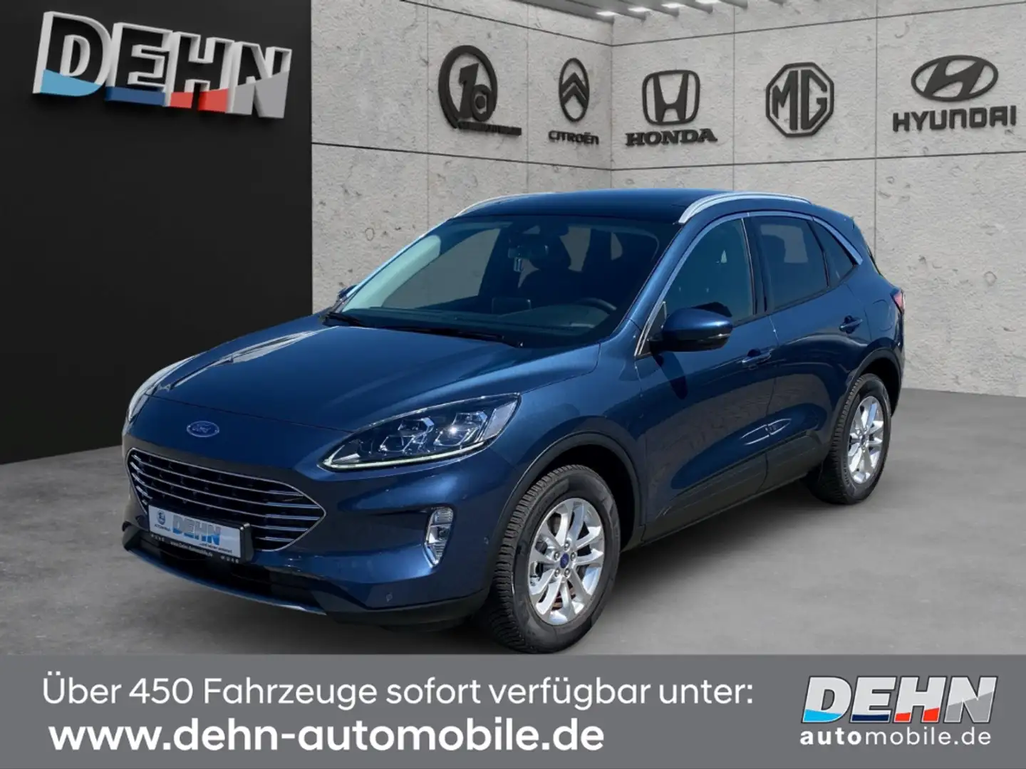 Ford Kuga 2.5 Hybrid AWD Titanium X Pano Kamera LED Bleu - 2
