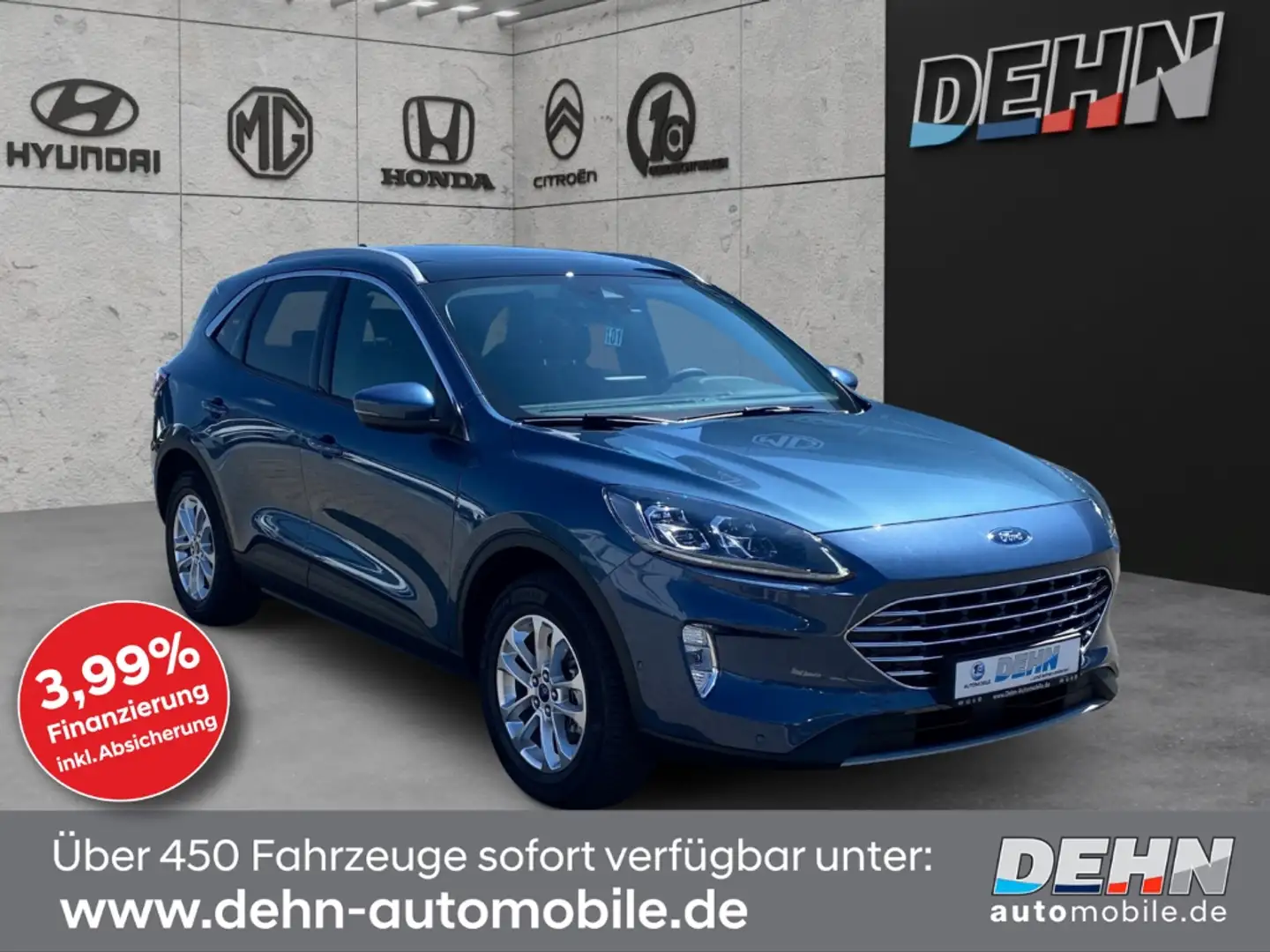 Ford Kuga 2.5 Hybrid AWD Titanium X Pano Kamera LED Bleu - 1
