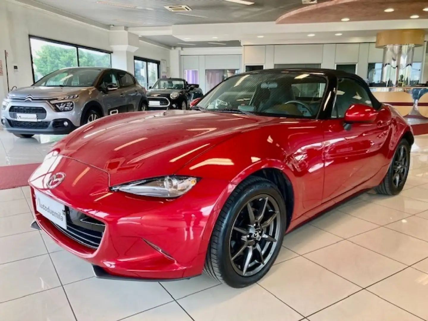 Mazda MX-5 1.5L Skyactiv- PREZZO REALE !! Doppio treno CERCHI Rosso - 1