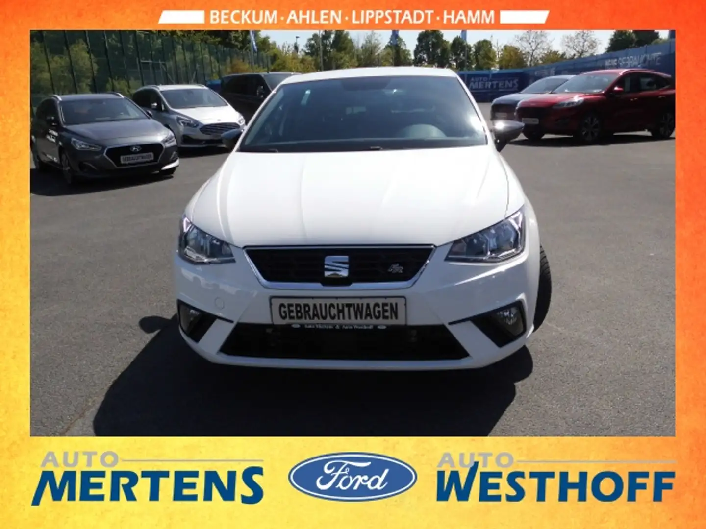 SEAT Ibiza TSI EU6d-T FR LED CarPlay DAB Blanc - 2