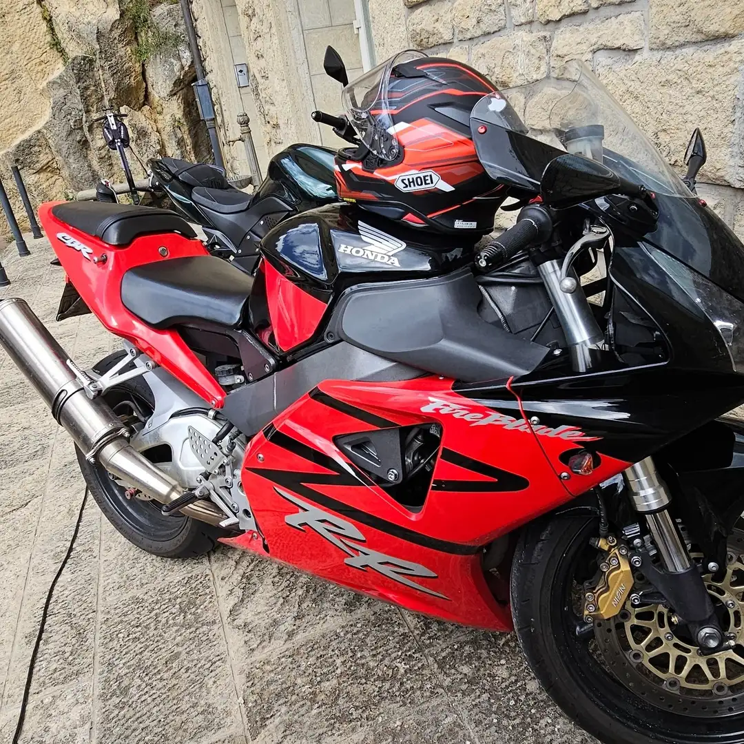 Honda CBR 900 scarico leovince Roşu - 2