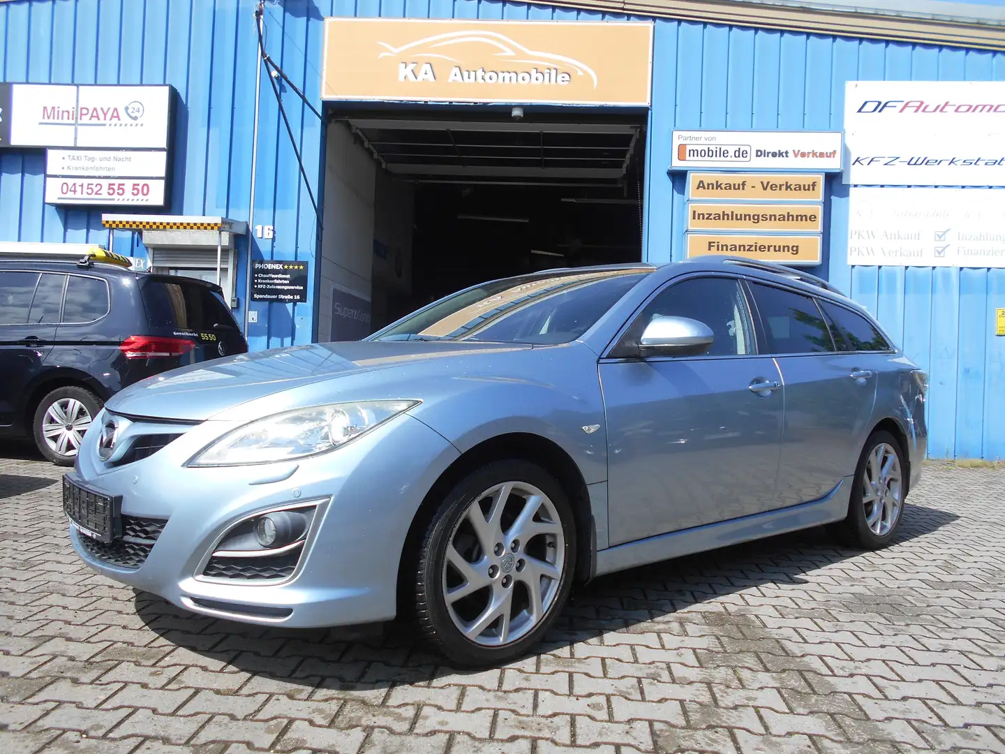 Mazda 6 Kombi   Sports-Line *Anhängerkupplung* Bleu - 1