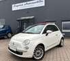 Fiat 500C 1.2 8V Lounge *2.HAND/PDC/ALLWETTER/KLIMA* Weiß - thumbnail 1