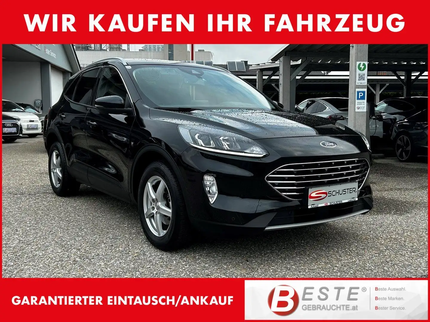Ford Kuga 2,5 Duratec FHEV Titanium Negro - 1