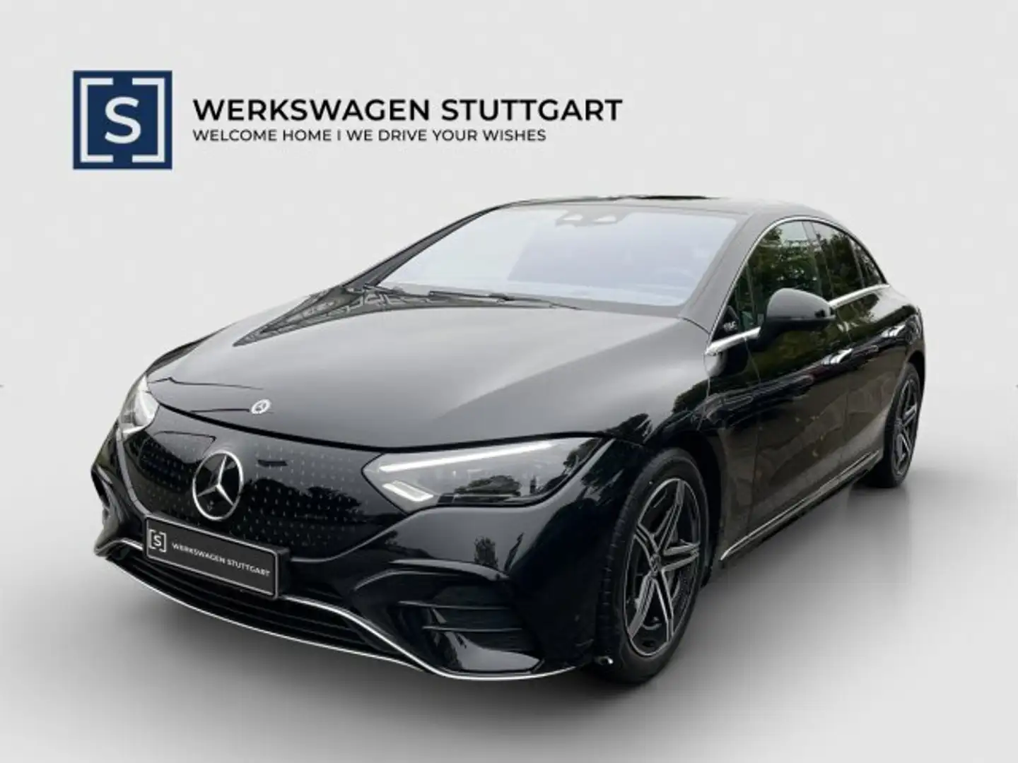 Mercedes-Benz EQE 300 EQE 300 AMG Airmatic Pano HA-Lenk 22kW HuD NP91 Schwarz - 1