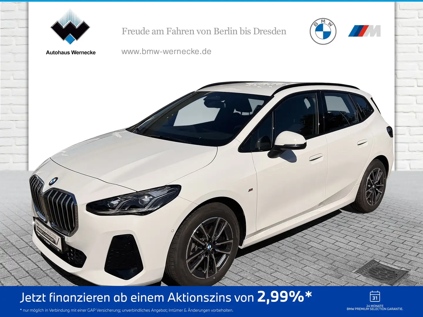 BMW 218 i Active Tourer M Sportpaket HK HiFi DAB LED Weiß - 1