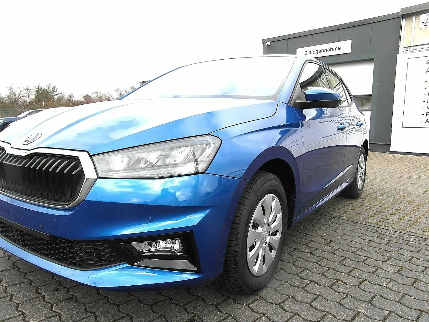 Skoda Fabia IV 1.0 TSI Selection Plus, 5 J. Gar.,SHZ, Kamera, Blau - 2