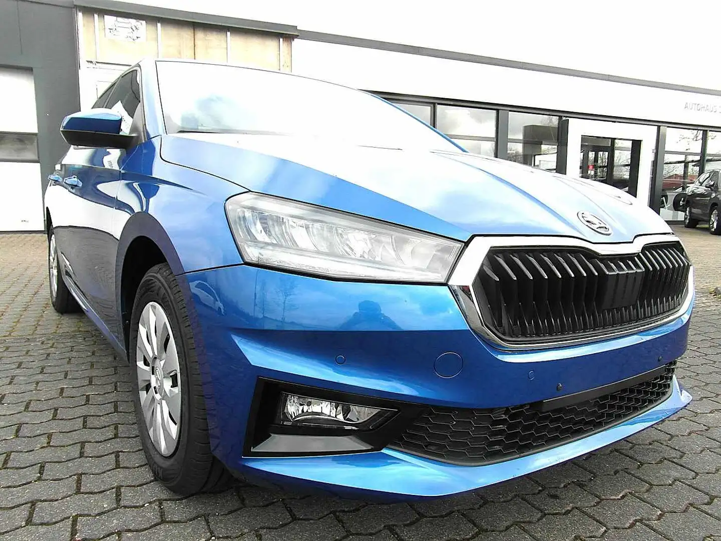 Skoda Fabia IV 1.0 TSI Selection Plus, 5 J. Gar.,SHZ, Kamera, Blau - 1