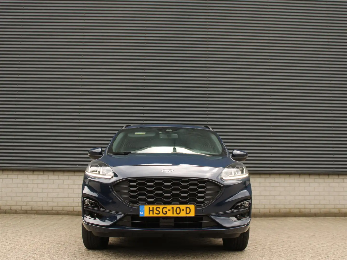 Ford Kuga 2.5 PHEV e-CVT 225pk ST-Line | parkeer camera acht Blauw - 2
