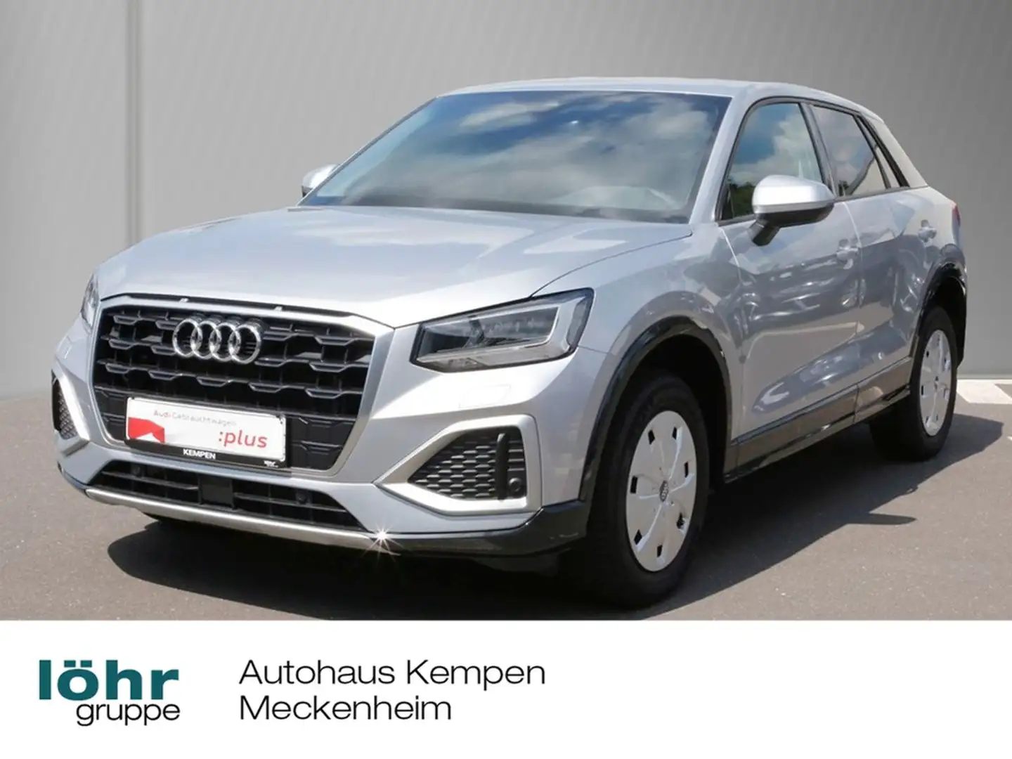 Audi Q2 35 TFSI S Tronic advanced 17"|NAVI-APP|ASL|AHK| Silber - 1