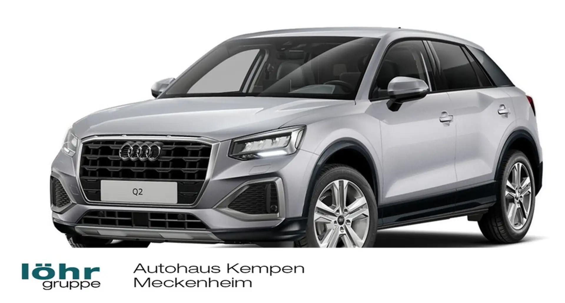 Audi Q2 35 TFSI S Tronic advanced 17"|NAVI-APP|LED|AHK| Plateado - 1