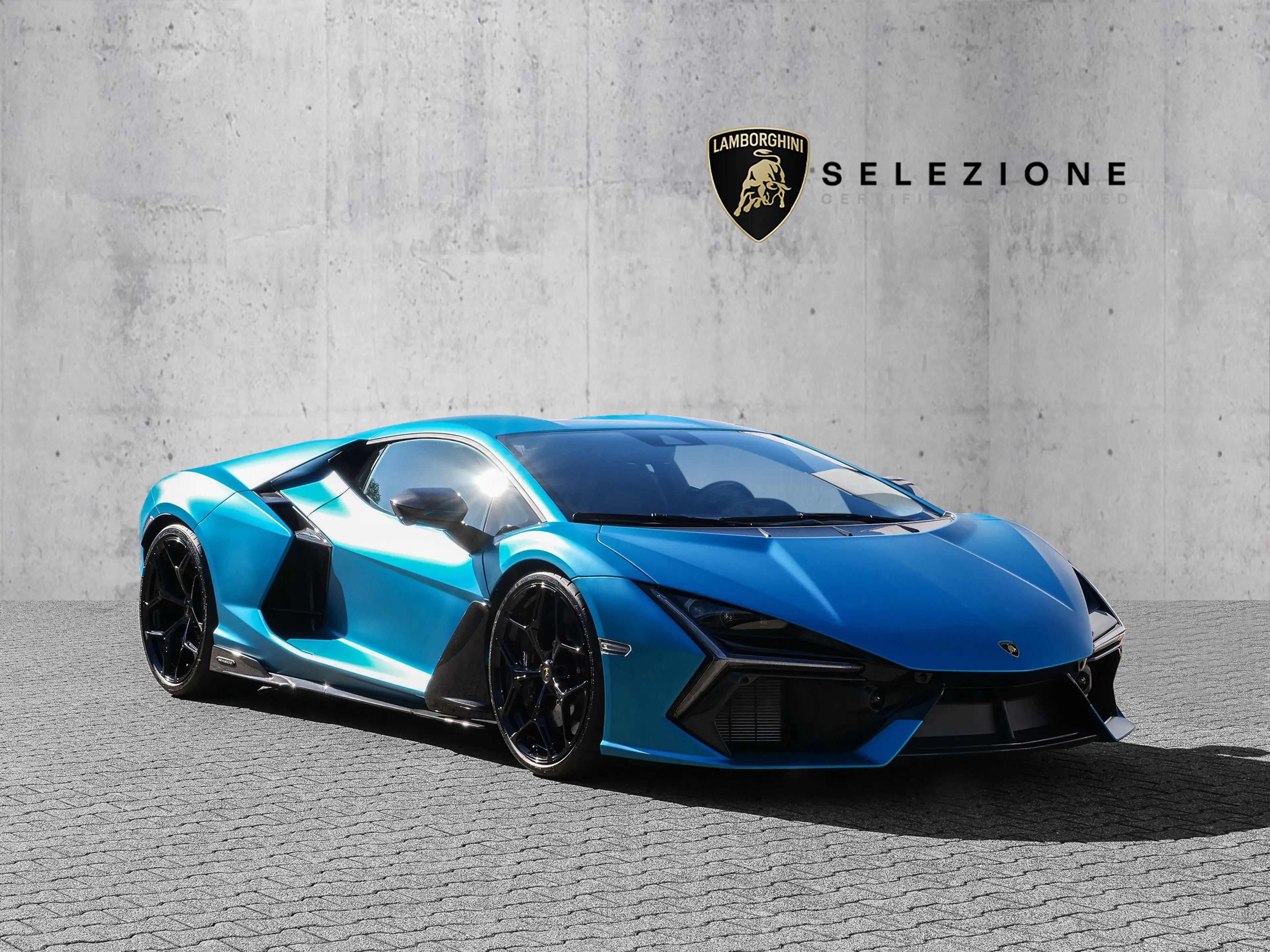 Lamborghini Revuelto Blu Uranus Matt, Interior Ad Personam
