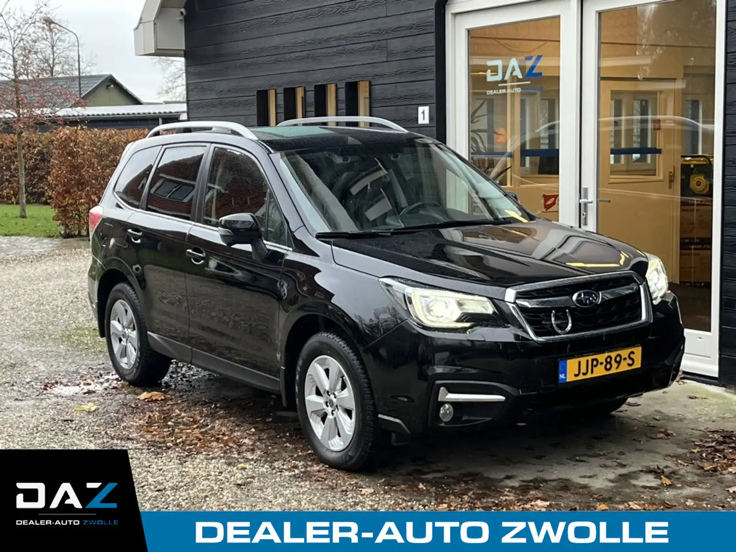 Subaru Forester 2.0 Premium Aut/Ecc/Leer/Navi/Pano/EYESIGHT Zwart - 1