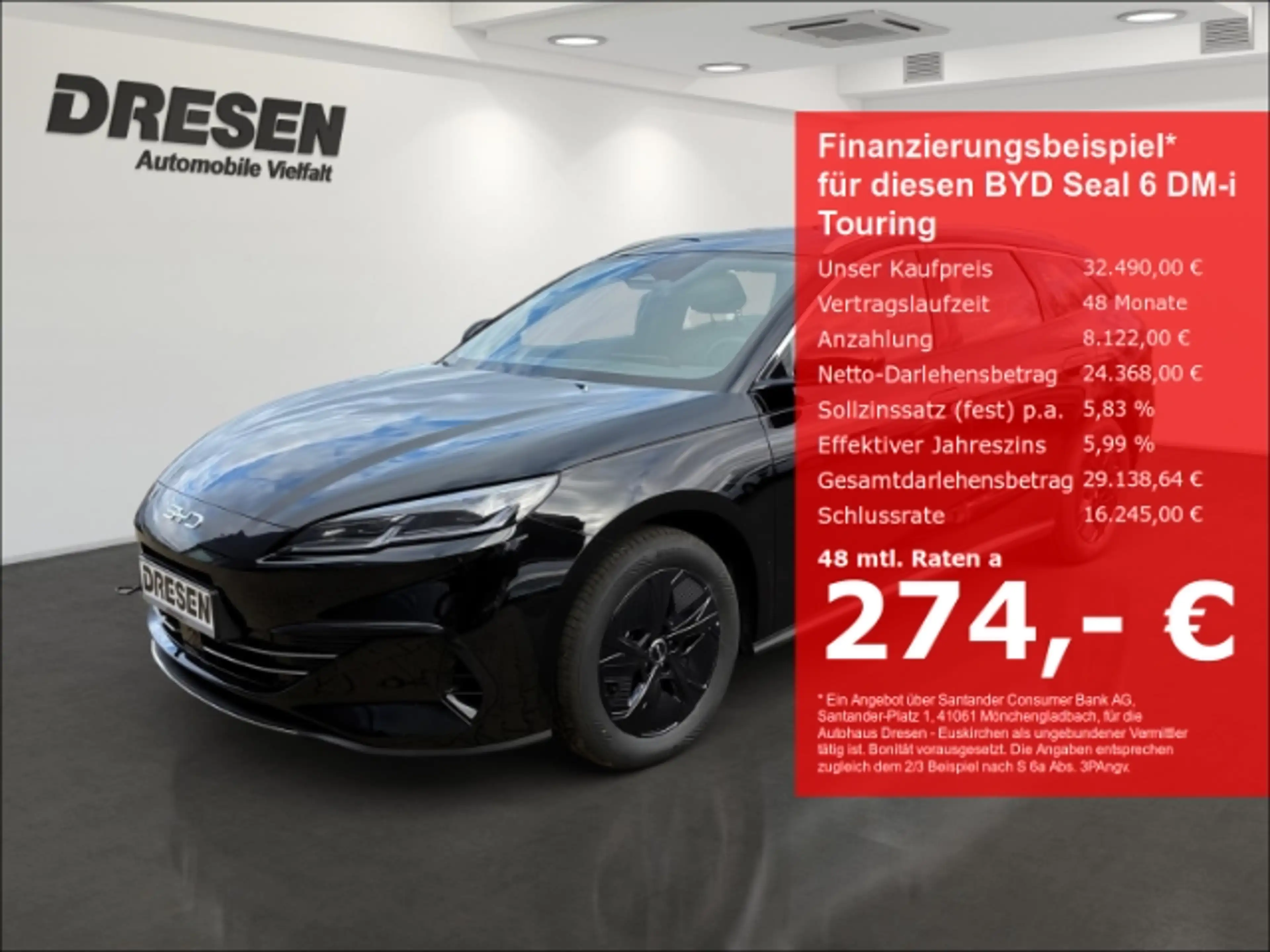 BYD Seal 1.5 Boost/LED/Regensensor/Rückfahrkamera/Spurhalte