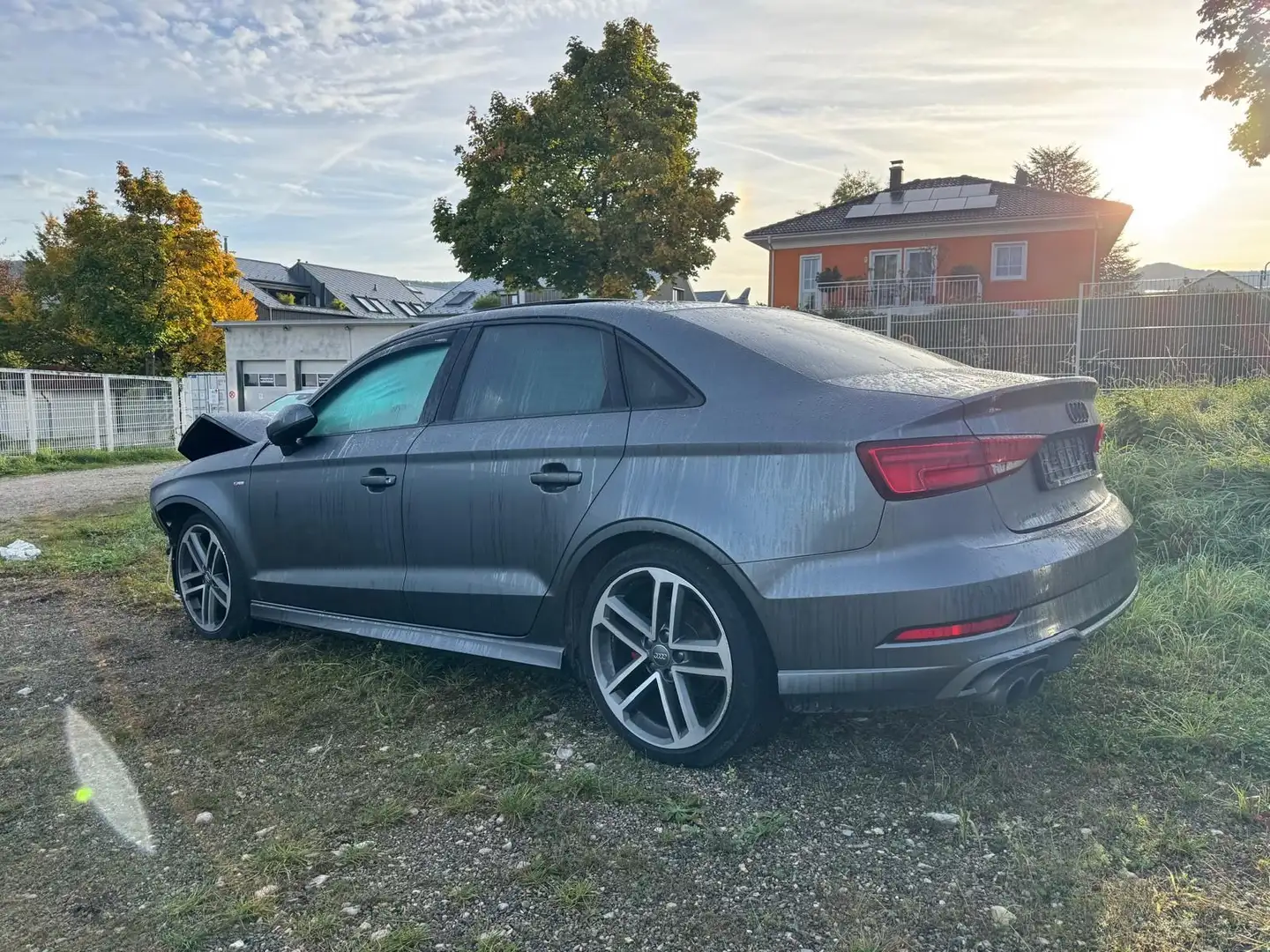 Audi A3 Limousine quattro sport|S-LINE|QUATTRO| Gris - 2