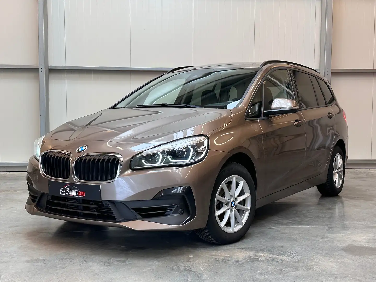 BMW 218 *GARANTIE 12 MOIS*  7PL. Gran Tourer 218iA Brun - 1