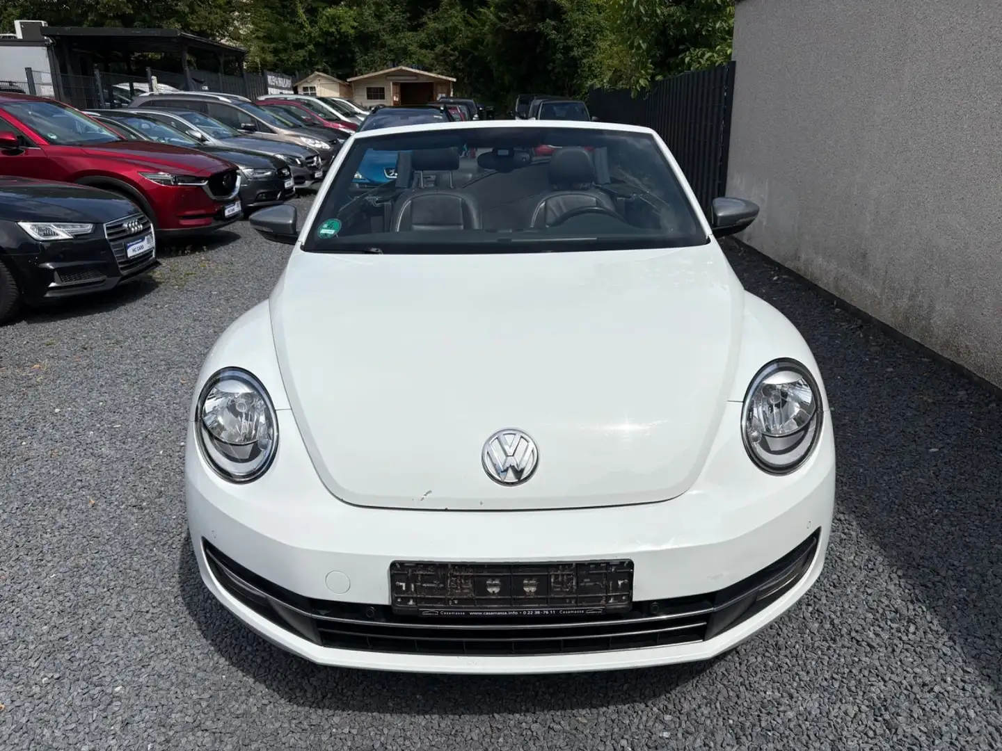 Volkswagen Beetle Cabriolet/Klima/Navi/Leder/PDC Blanc - 2