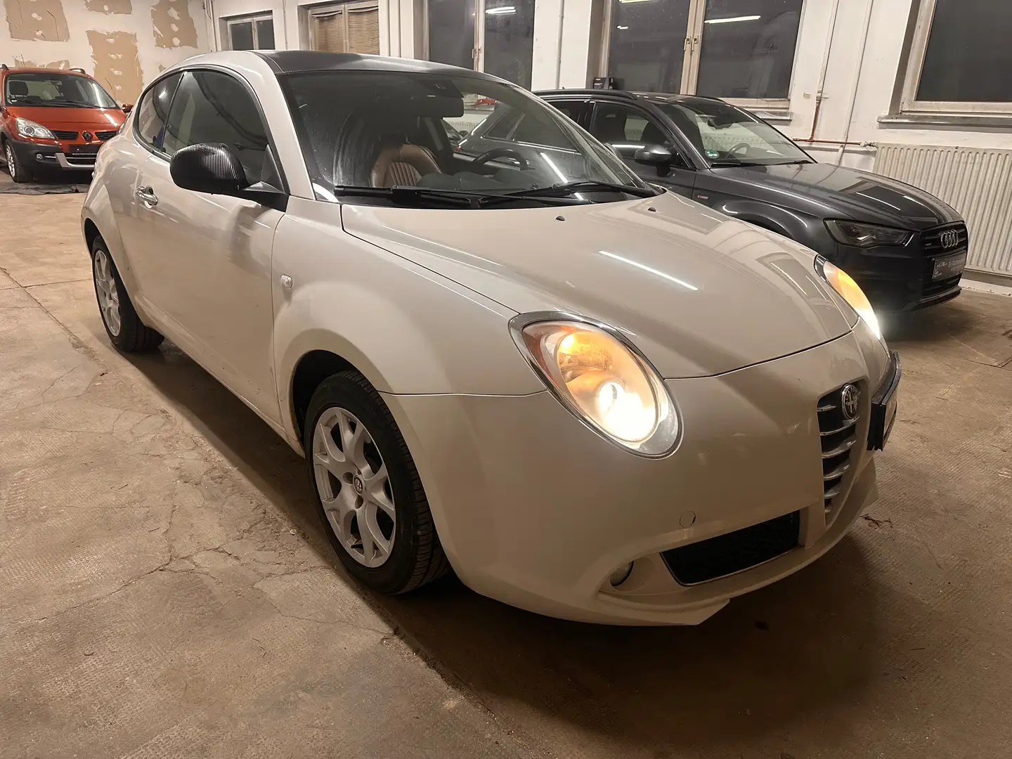 Alfa Romeo MiTo Mito 1.4 16V-Tüv 11.2027. Sitzheizung.klima-Leder Weiß - 1